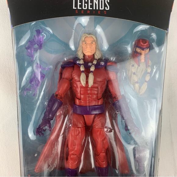 Marvel Legends Magneto Xmen Figure Box Build a figure Colossus in Red Blue - Picture 4 of 5